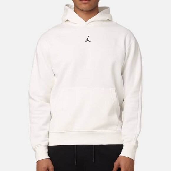 Nike Air Jordan MVP Statement Fleece Hoodie SWEATER Men's Logo Size M White New - Picture 2 of 7